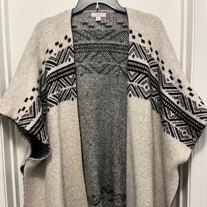 LOFT Sweater Poncho
